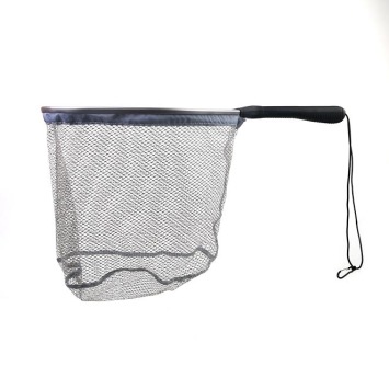 A&M N10 Landing Net Rubber Coated Grey